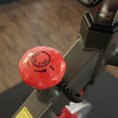 Sunny Health & Fitness Training Cycling Battery Exercise Bike - Gray