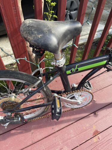 Folding Bike Black U Arc Wear Bicycle Fold