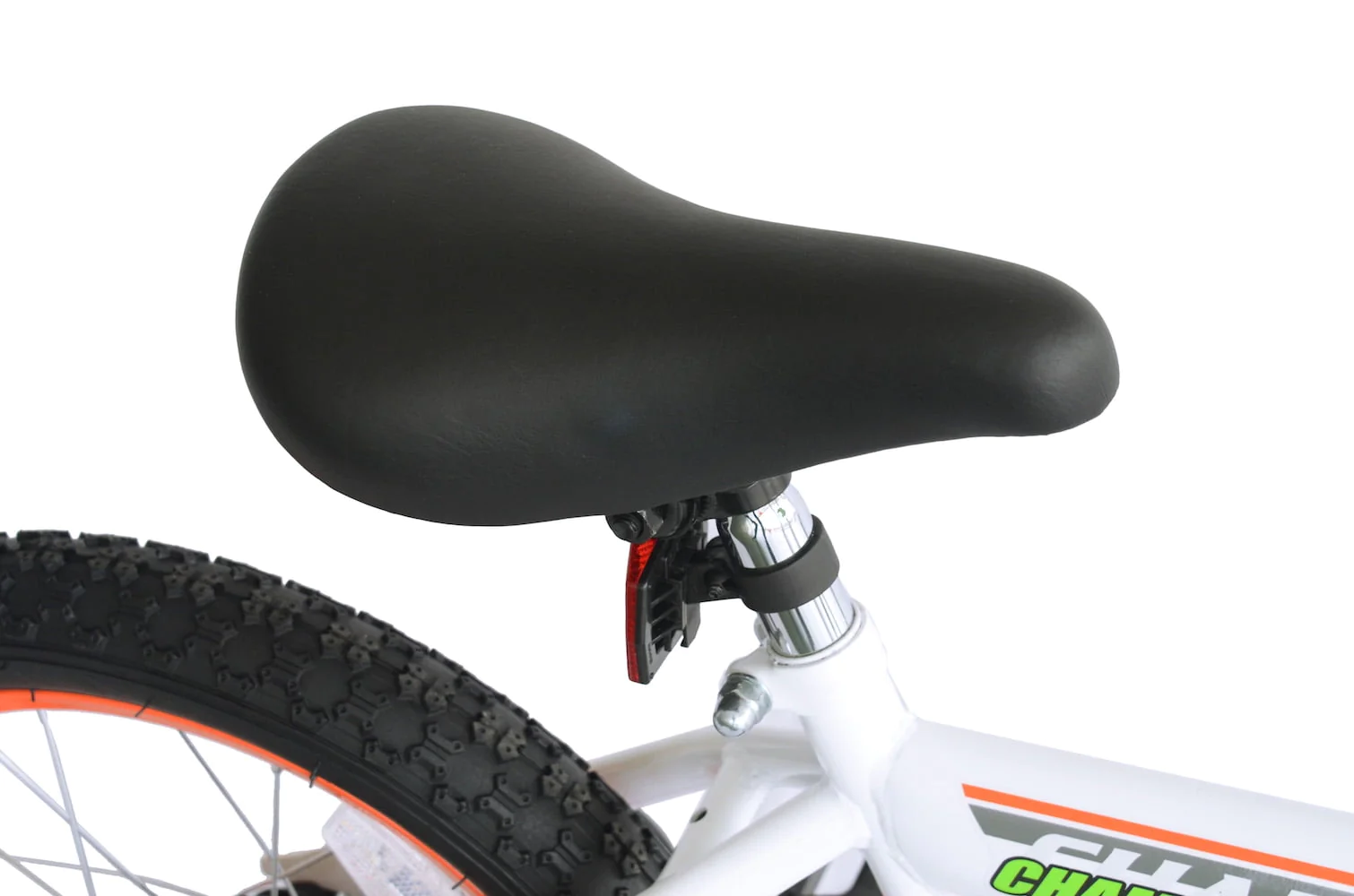 TITAN Champion 16-Inch Boys BMX Bicycle with Training Wheels, White