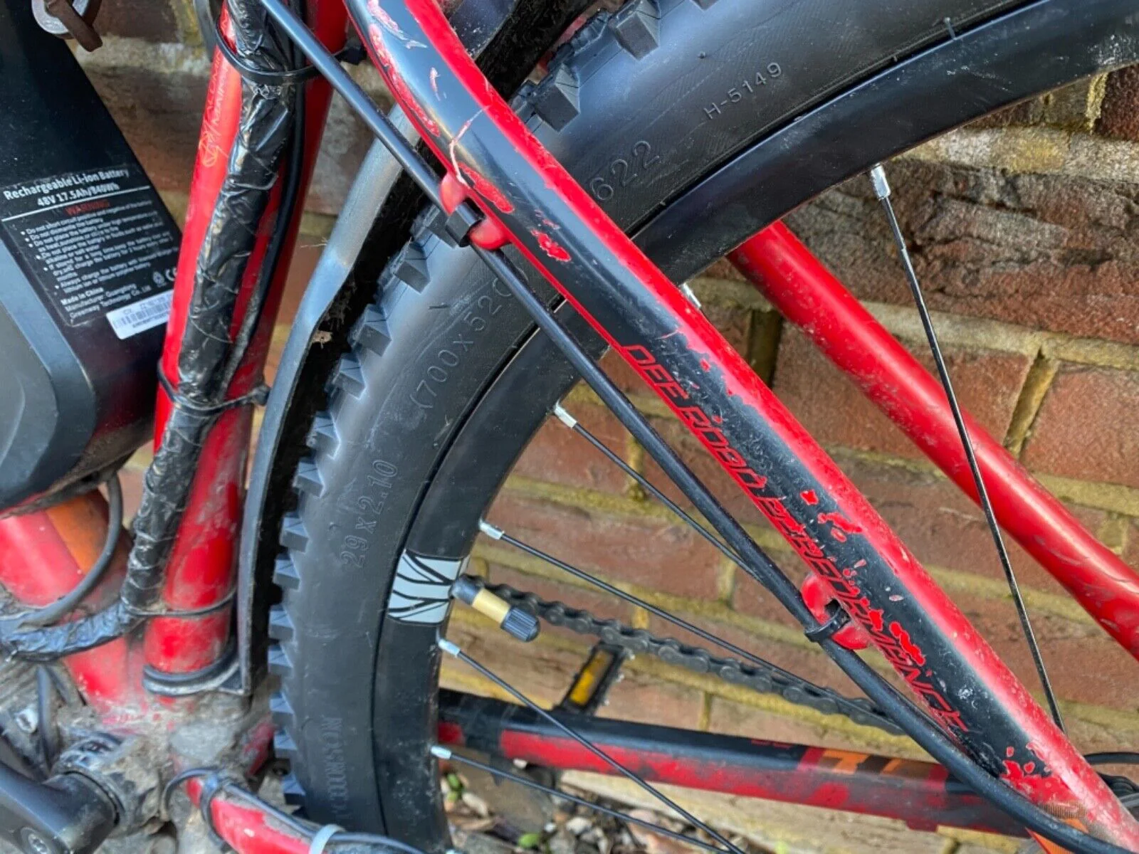 29inch Mountain Electric Bike with 2 batteries 