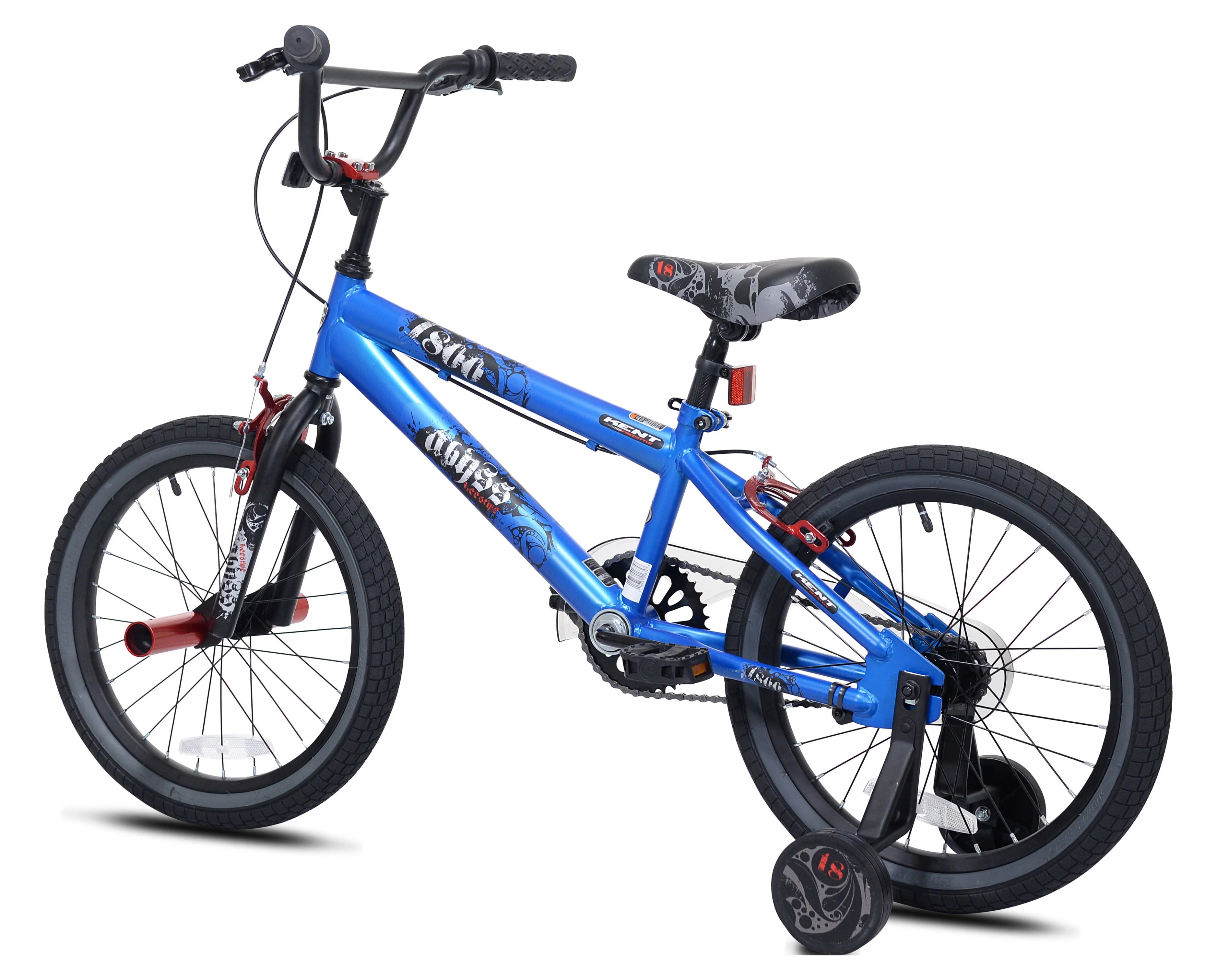 Kent Bicycle 18-inch Abyss Boy's Freestyle BMX Bicycle, Blue