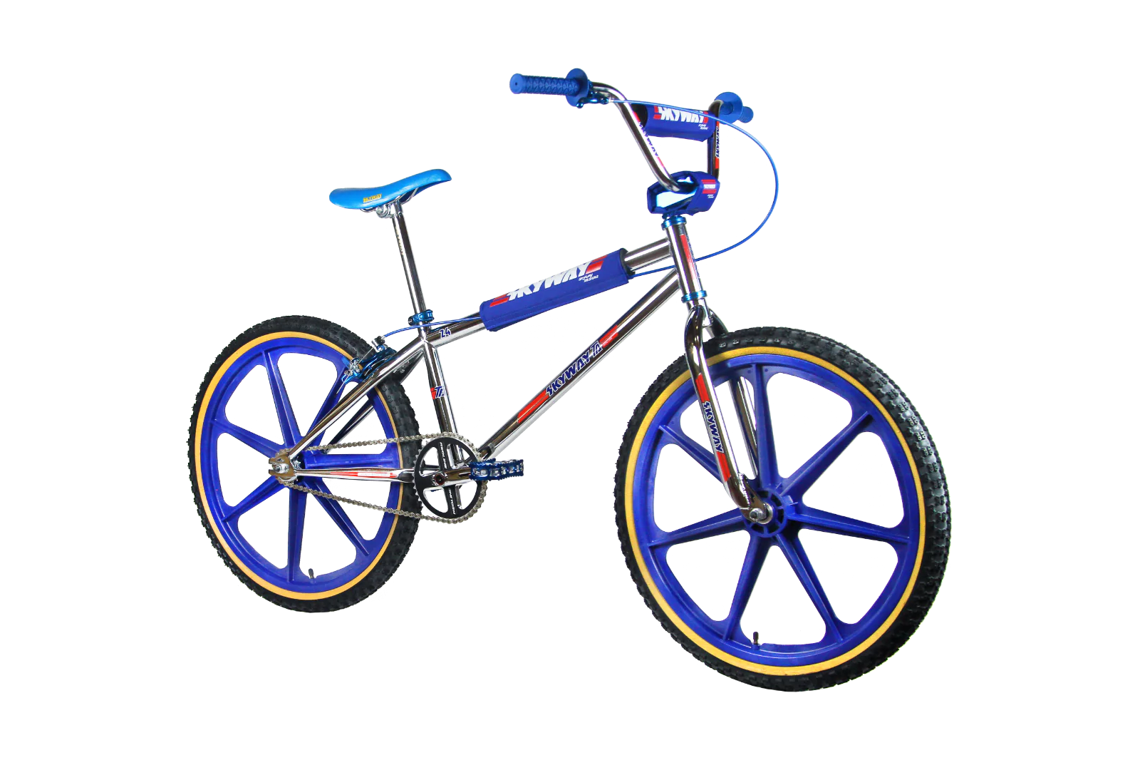 Skyway 24" TA Replica Bike - Just Landed!  Chrome/Blue