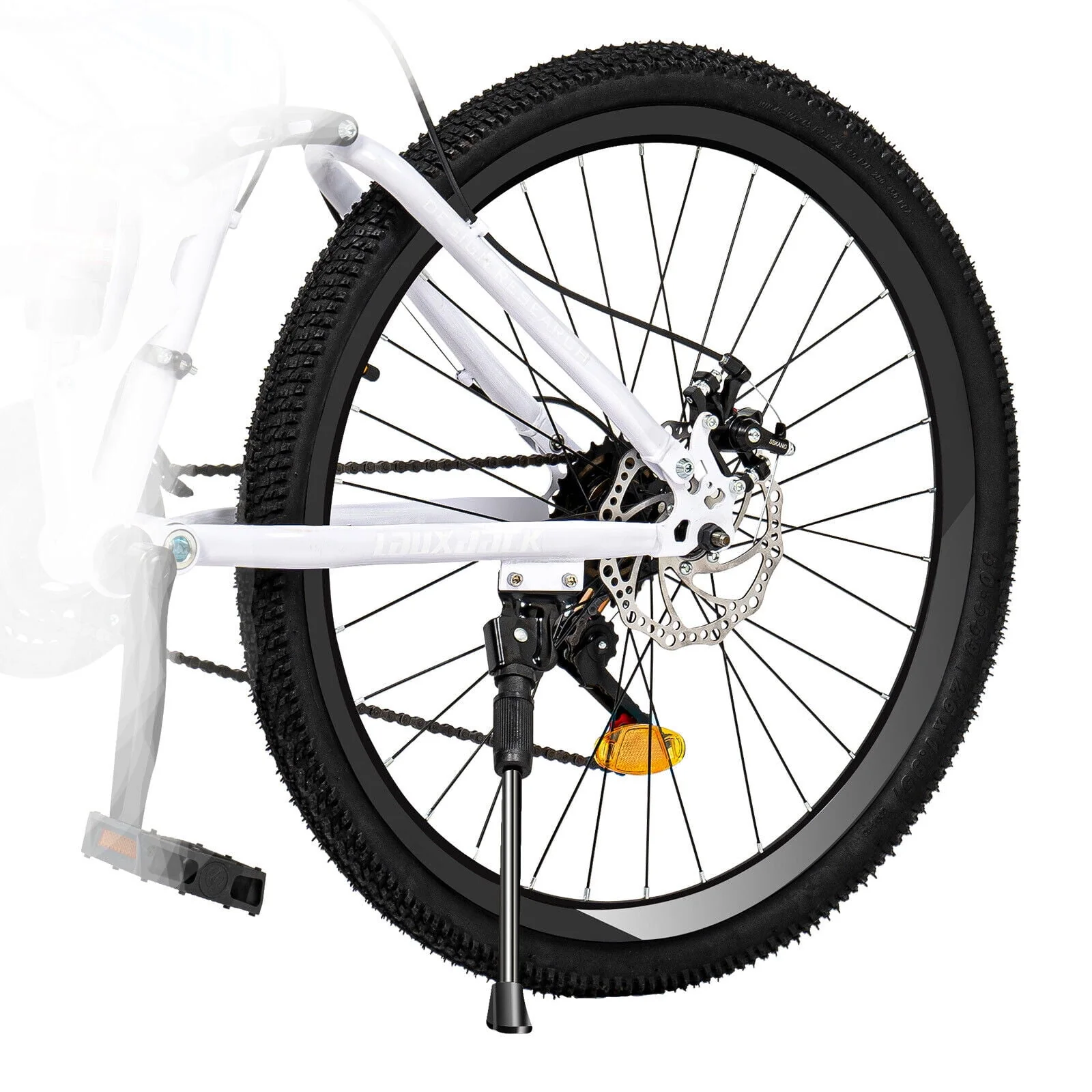 MIDUO 26 Inch Mountain Bike 21 Speed Hydraulic Disc Brake Mens Bikes MTB Bicycle