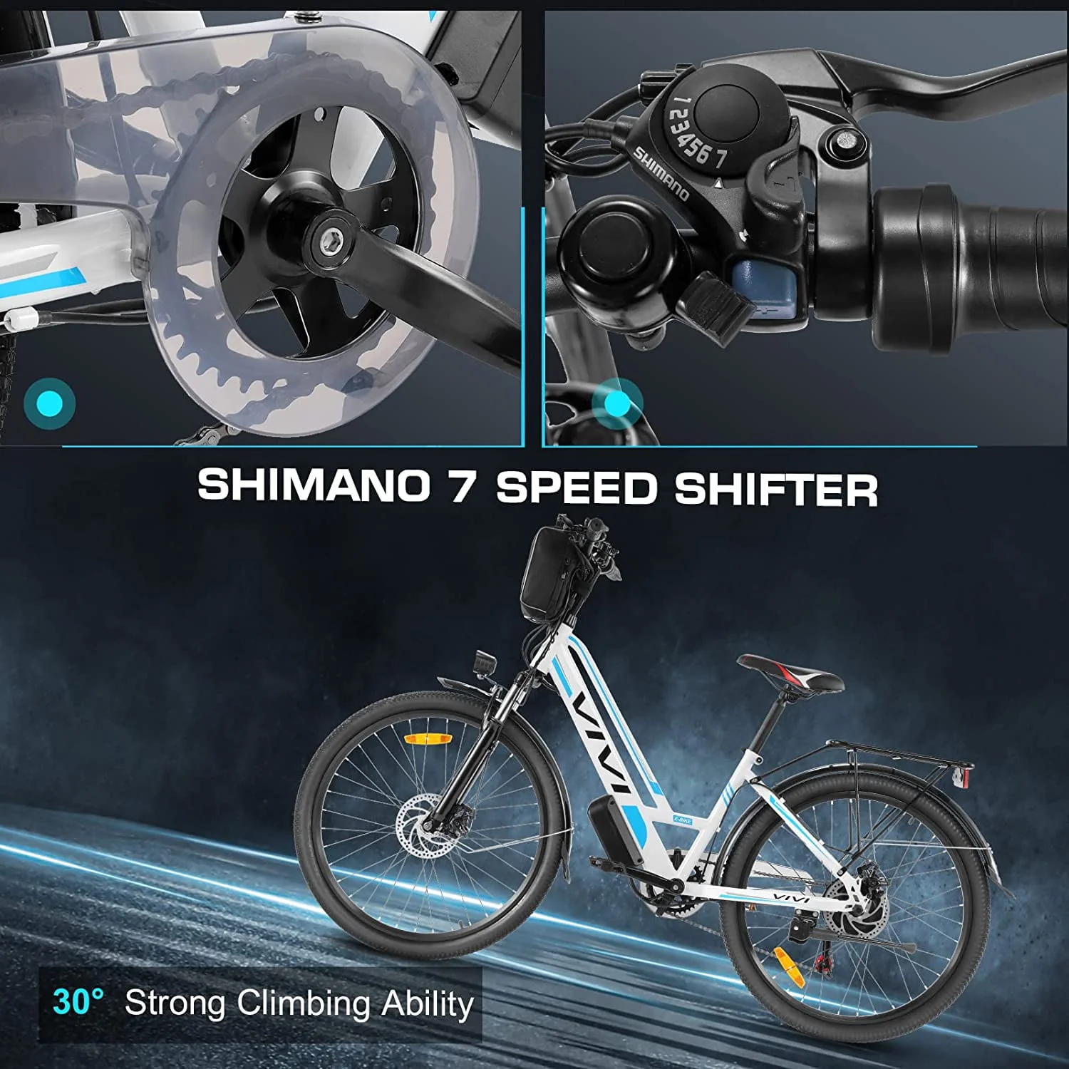 Vivi Electric Bike 26