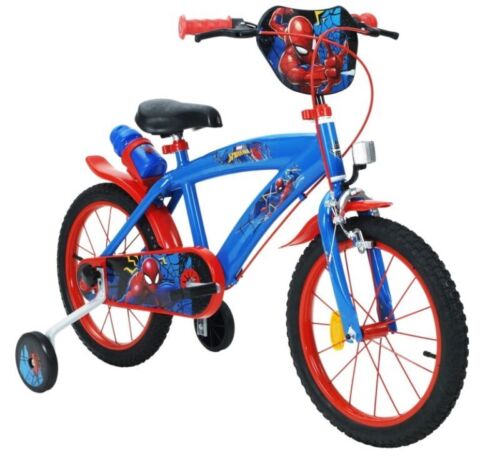 Huffy Marvel Spiderman 16" Kids Bike Boys Bicycle Stabilisers Calliper Brakes 5+