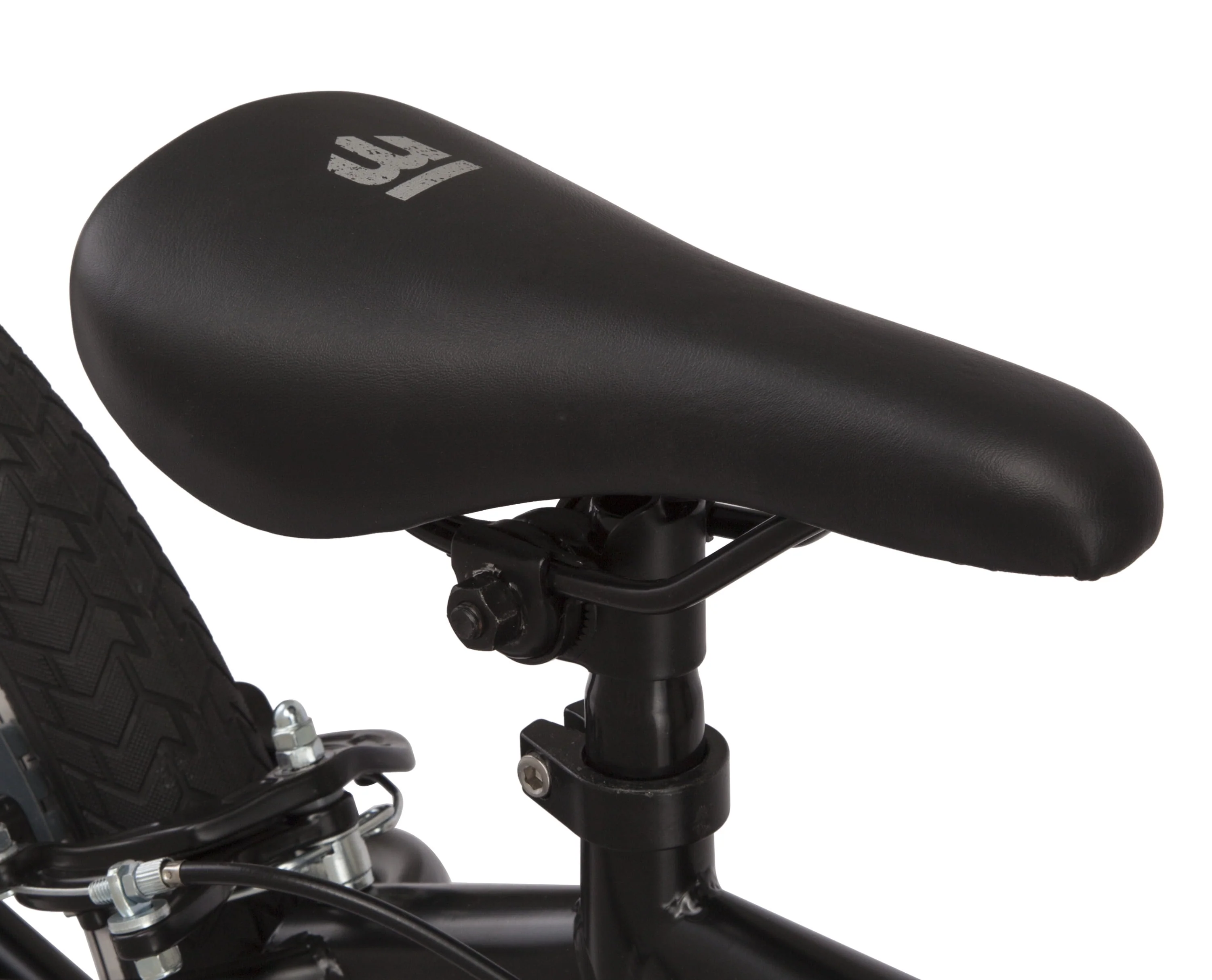 Mongoose Rebel Boys 20 inch Kids BMX Bike, Ages 7-13, Black