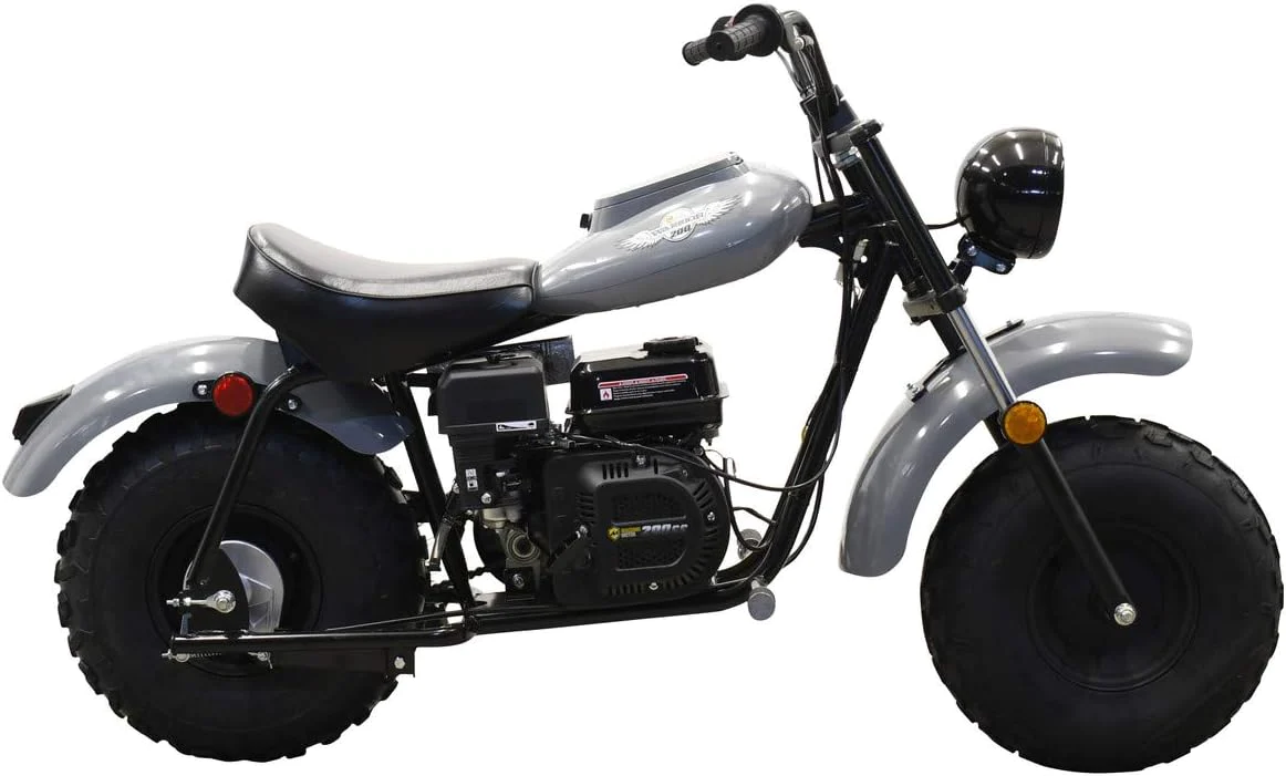 Massimo Motor MB200 196CC Engine Super Size Mini Moto Trail Bike MX Street for Kids and Adults Wide Tires Motorcycle Powersport