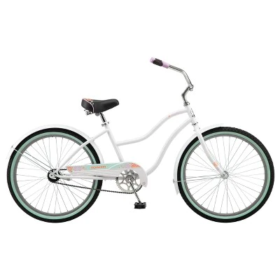 Schwinn 24" Legacy Kids' Cruiser Bike - White