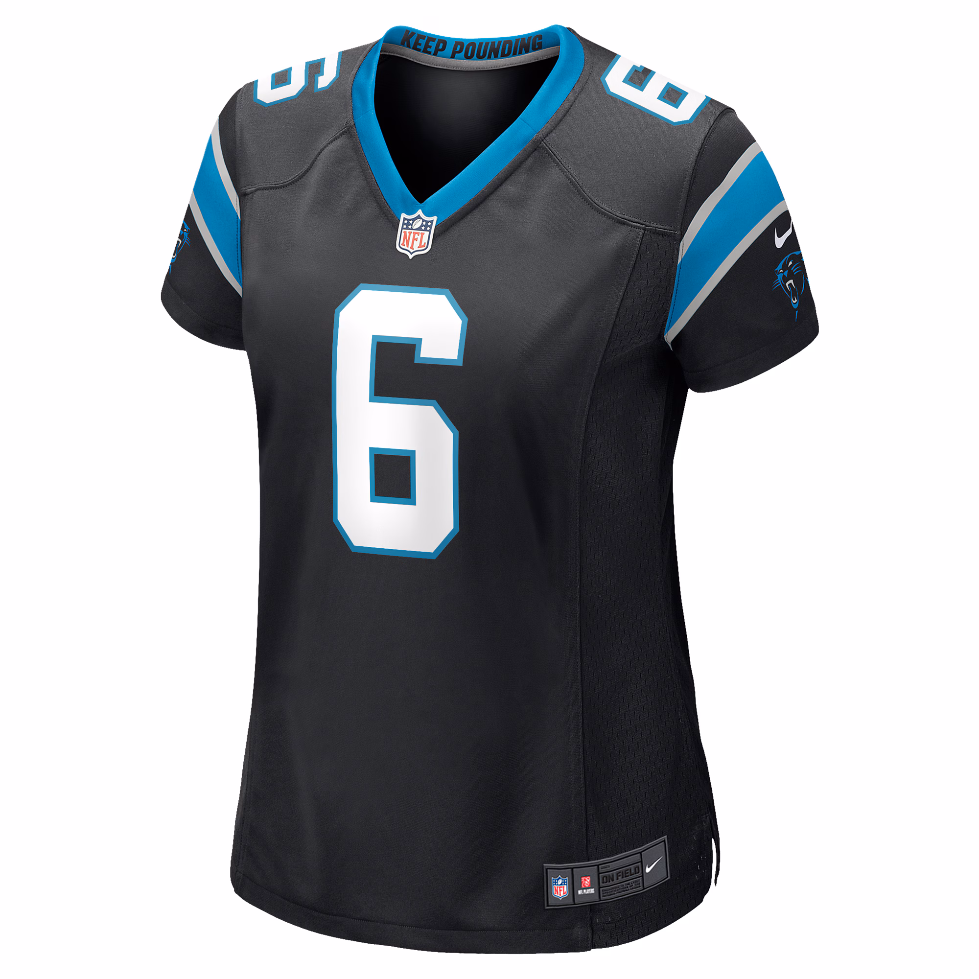 Baker Mayfield Carolina Panthers Nike Women's Home Player Game Jersey - Black