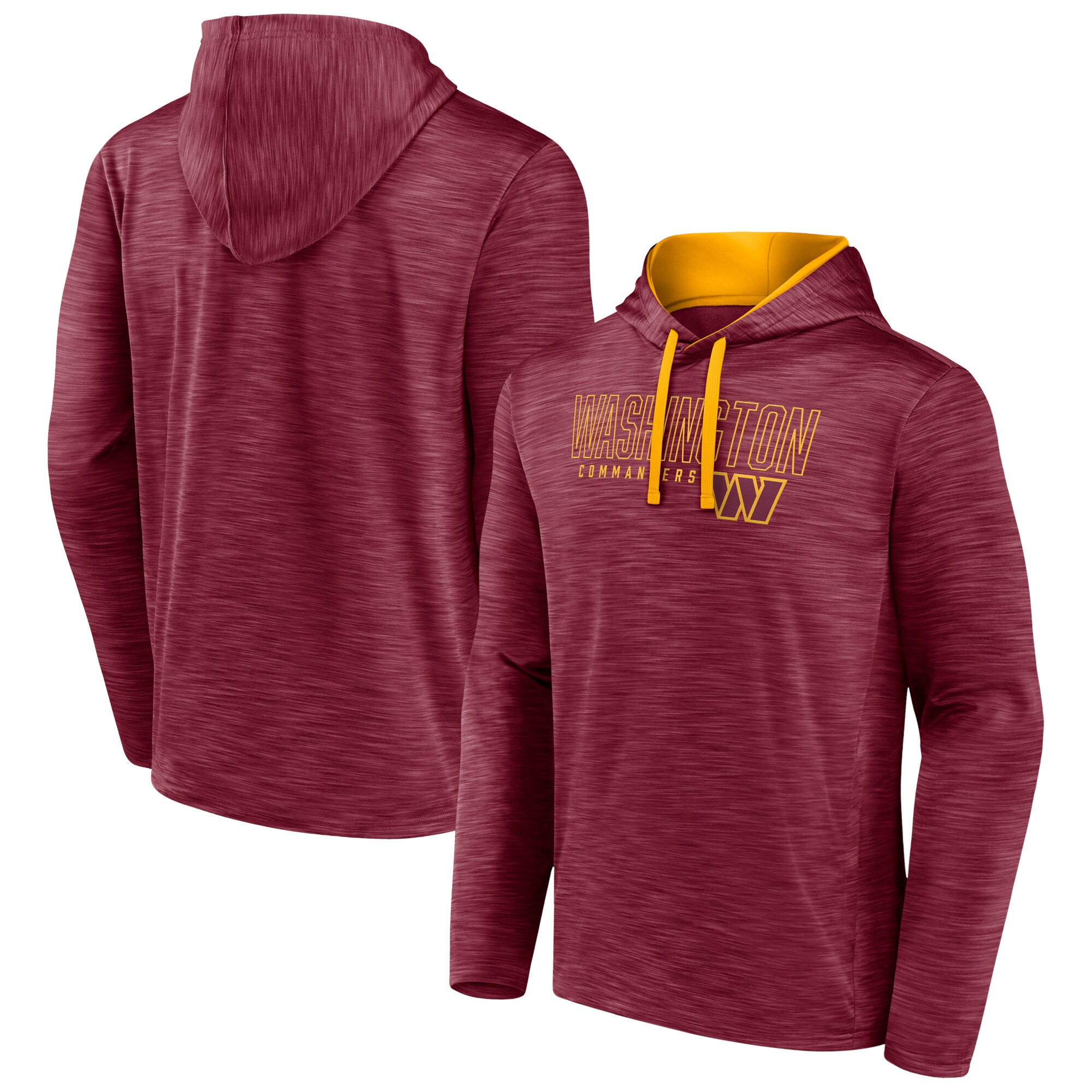 Washington Commanders Fanatics Hook and Ladder Pullover Hoodie - Heather Burgundy