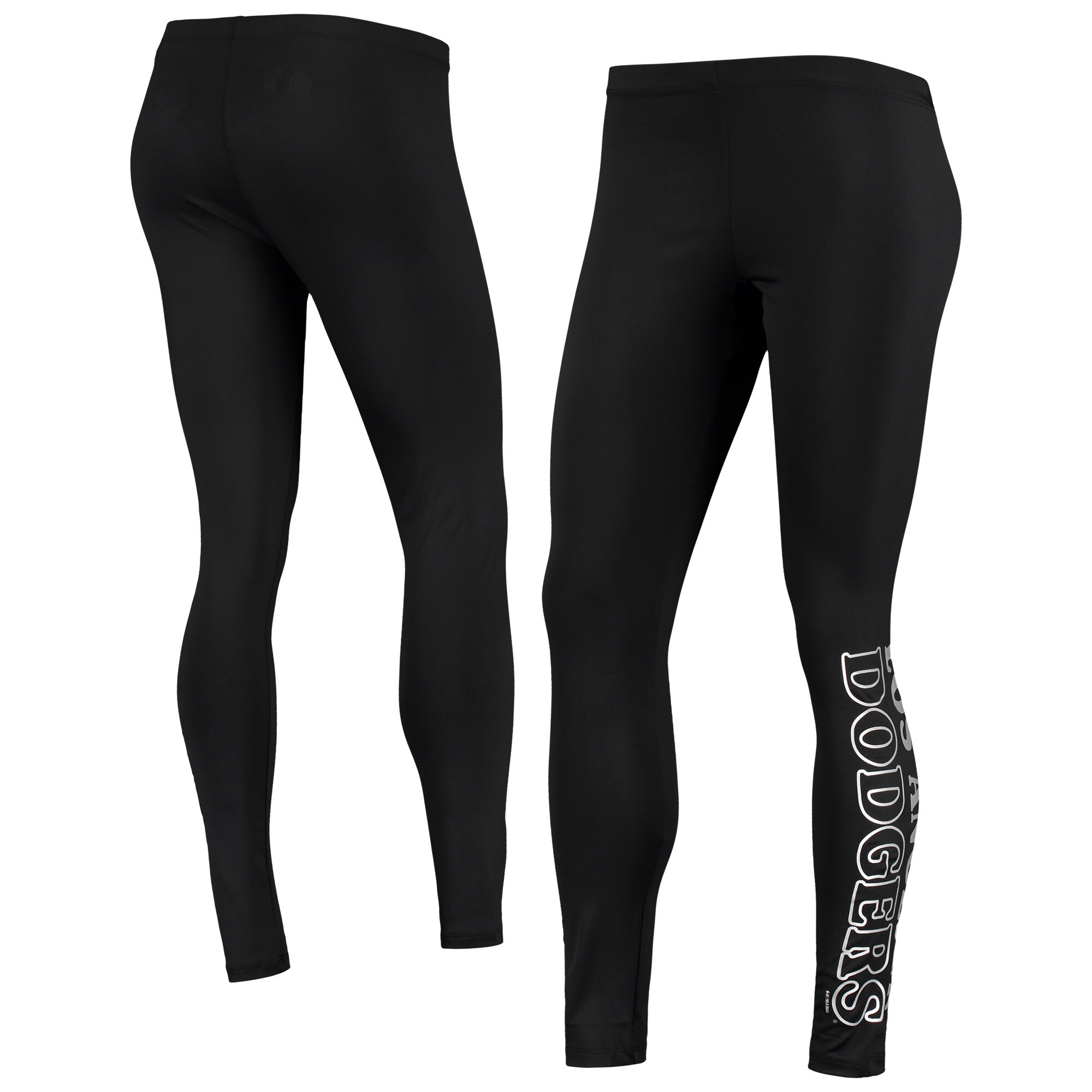 Women's Los Angeles Dodgers G-III 4Her by Carl Banks Black Stadium Lightweight Leggings