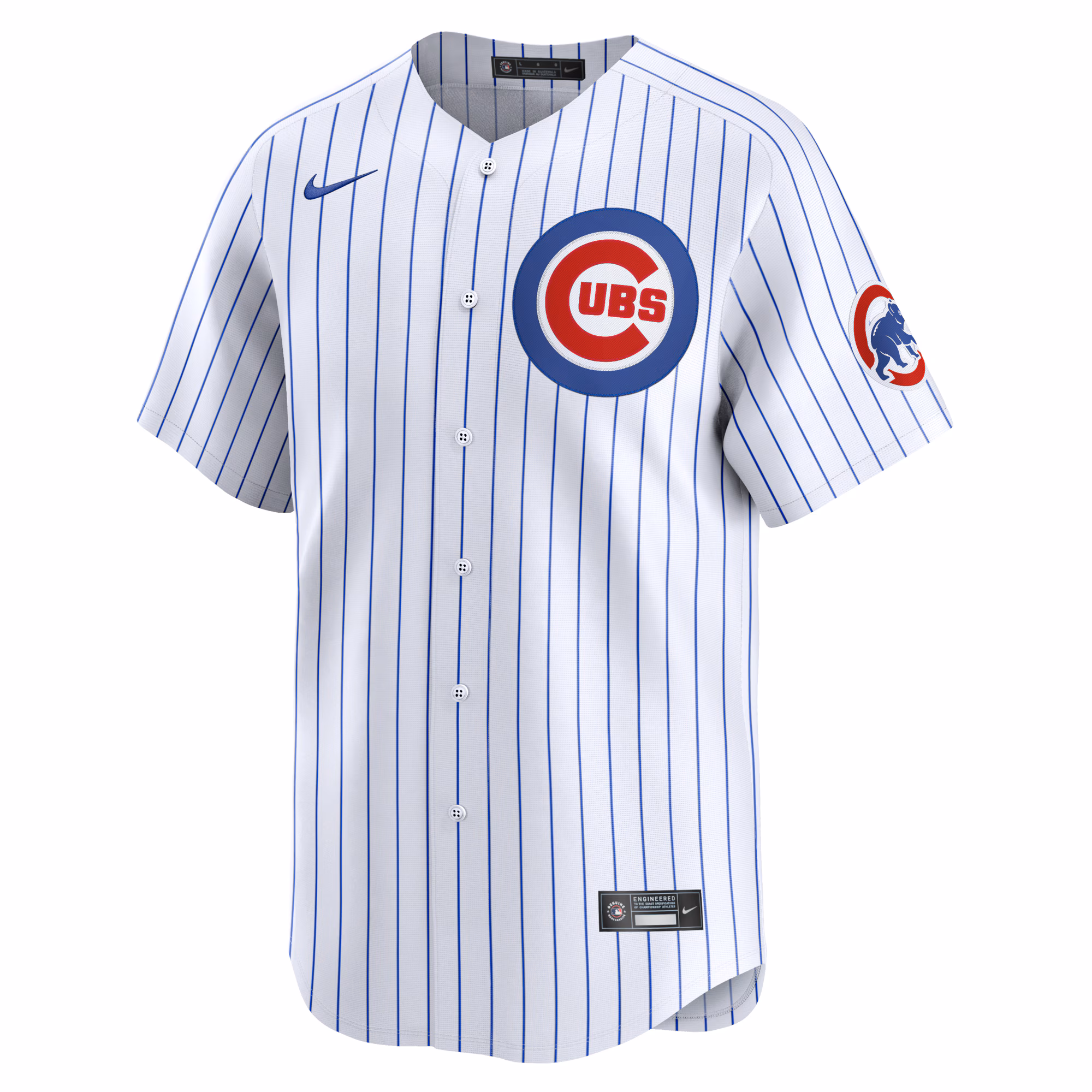 Men's Chicago Cubs Nico Hoerner Nike White Home Limited Player Jersey