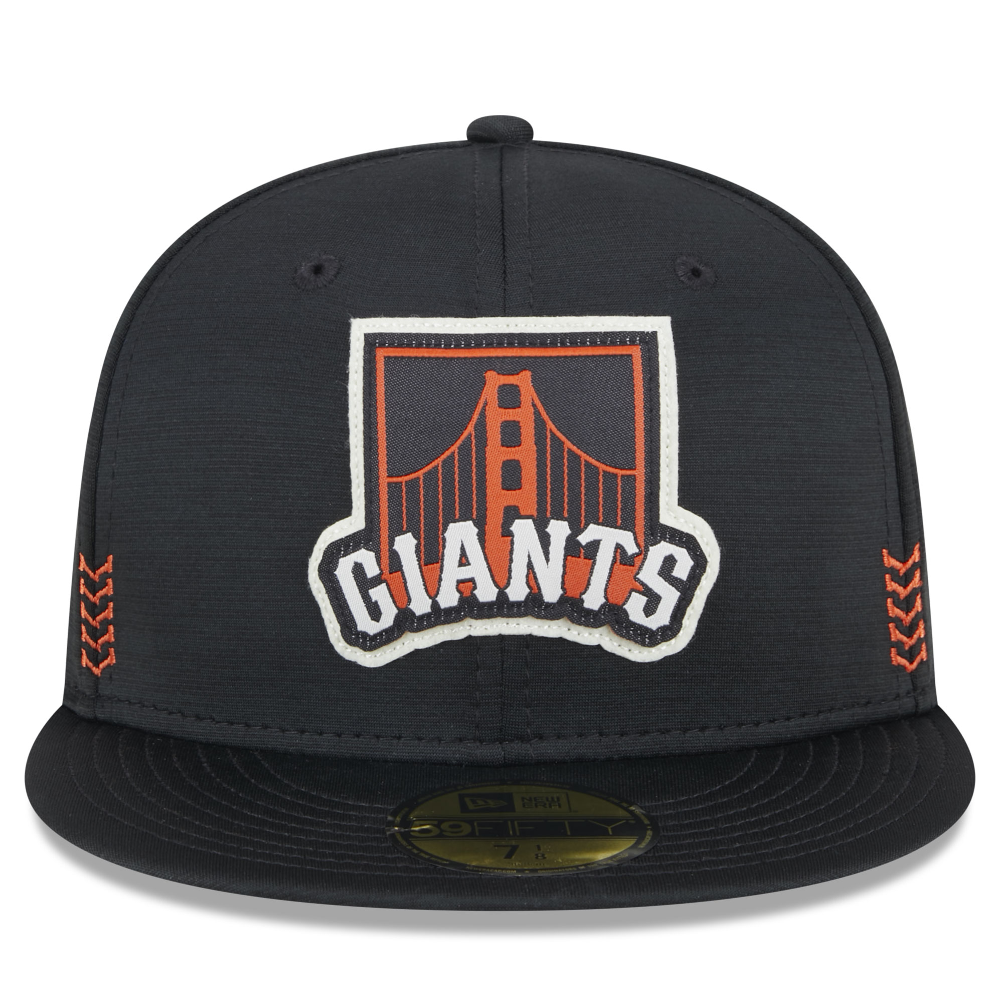 Men's San Francisco Giants New Era Black 2024 Clubhouse 59FIFTY Fitted Hat