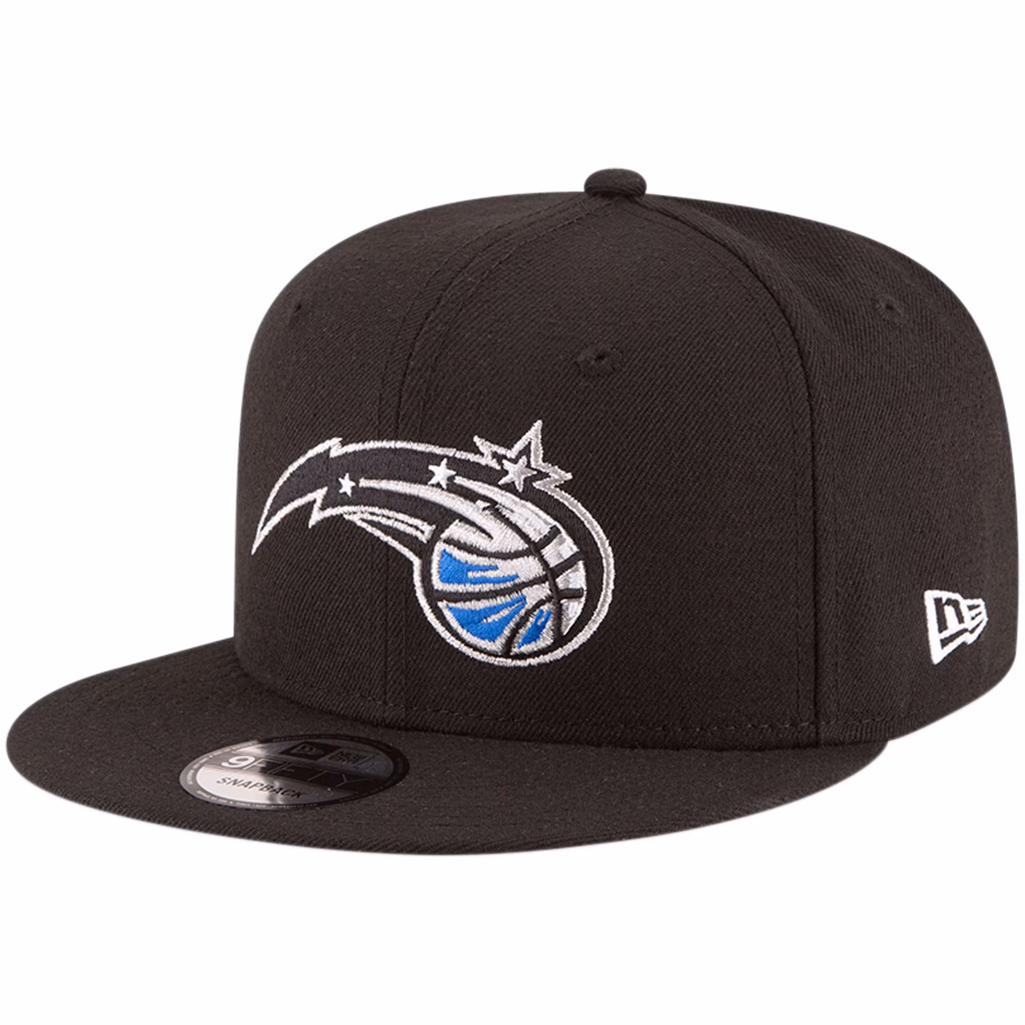 Men's Orlando Magic New Era Black Official Team Color 9FIFTY Snapback Hat