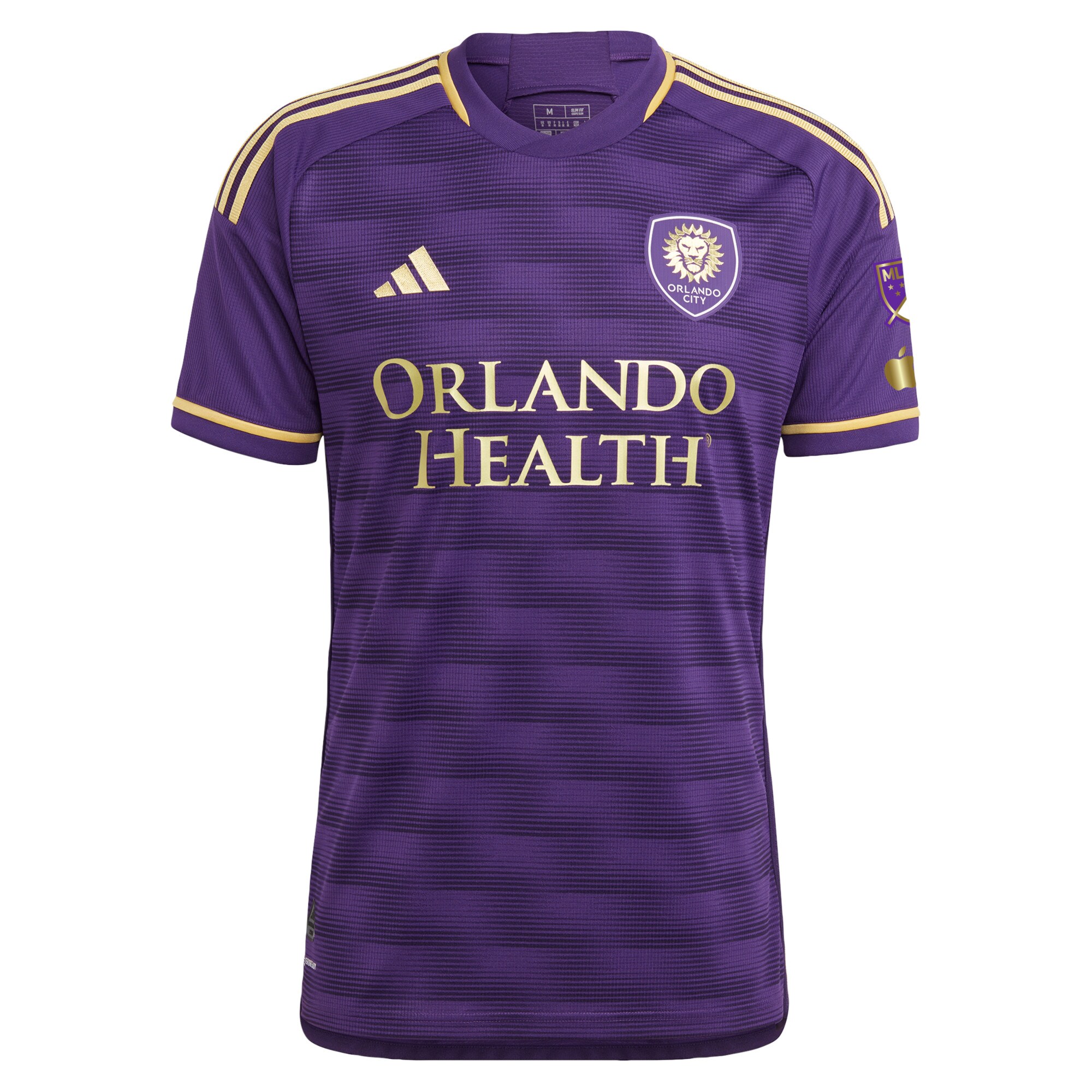 Orlando City SC adidas 2023 The Wall Kit Authentic Custom Jersey - Purple