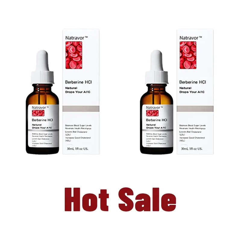 🔥LAST DAY 70% OFF 🔥Natravor™Berberine HCl Sugar Down Drops
