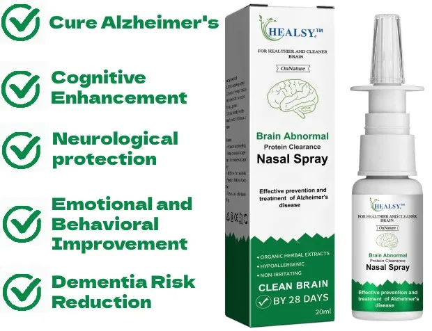 Healsy™ Brain Abnormal Protein Clearance Nasal Spray