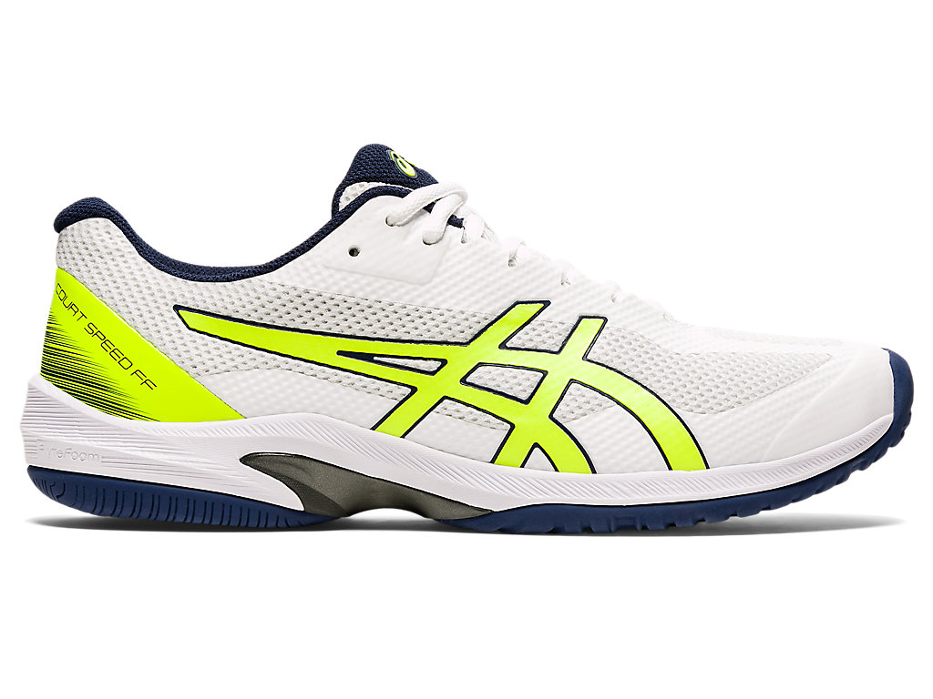 Court Speed FF - White/Safety Yellow