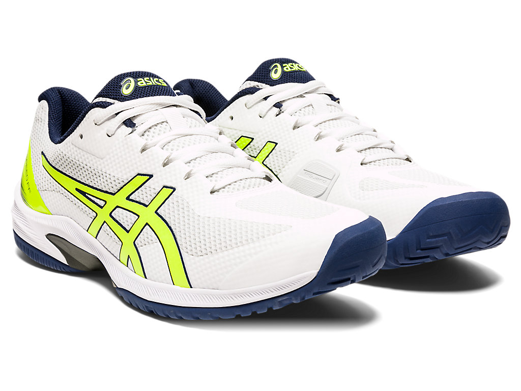 Court Speed FF - White/Safety Yellow