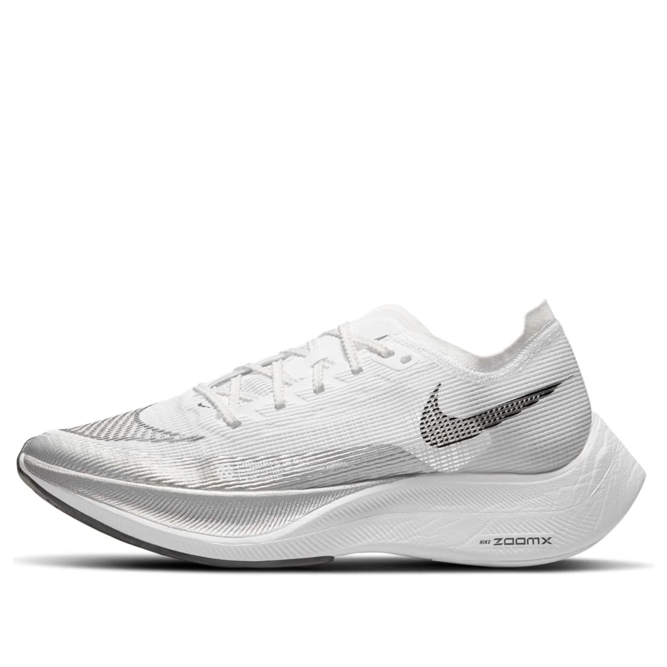 (WMNS) Nike ZoomX Vaporfly Next% 2 'White Metallic Silver' CU4123-100