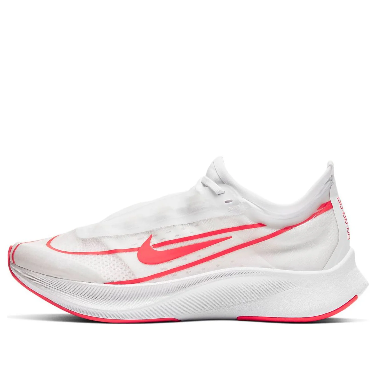 (WMNS) Nike Zoom Fly 3 'White Laser Crimson' AT8241-101