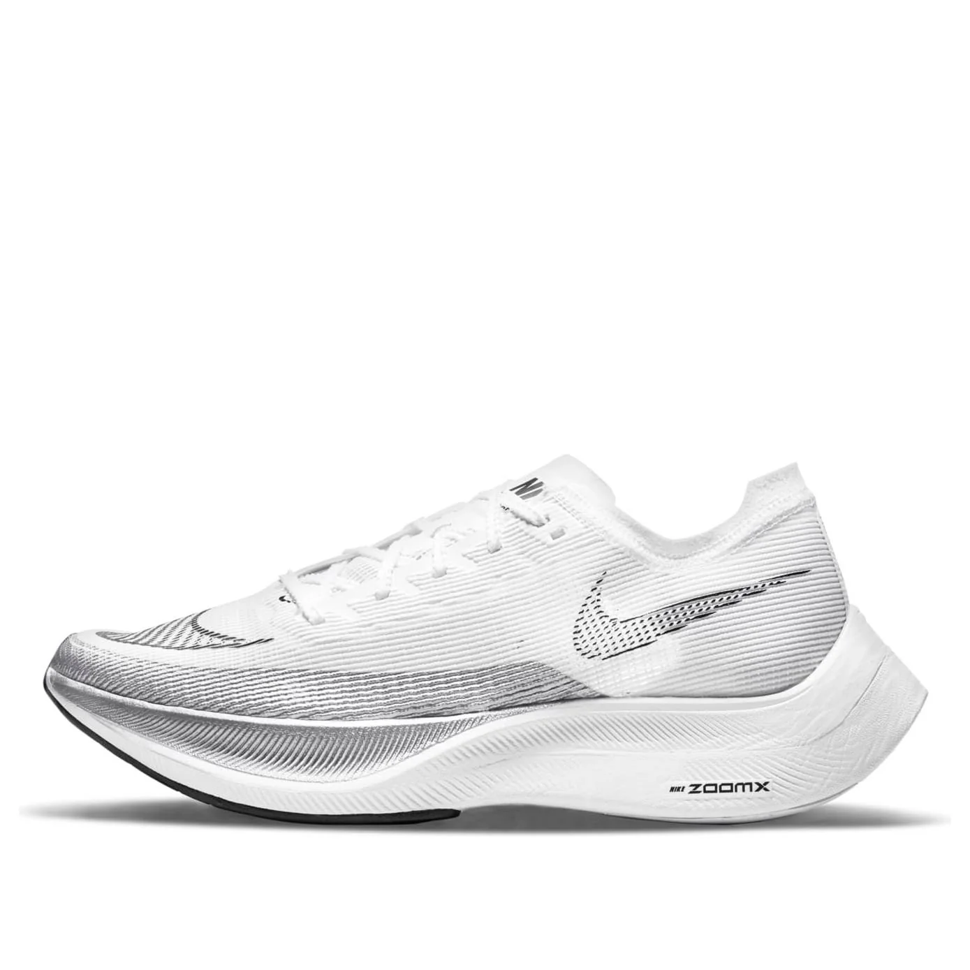 Nike ZoomX Vaporfly Next% 2 'White Metallic Silver' CU4111-100