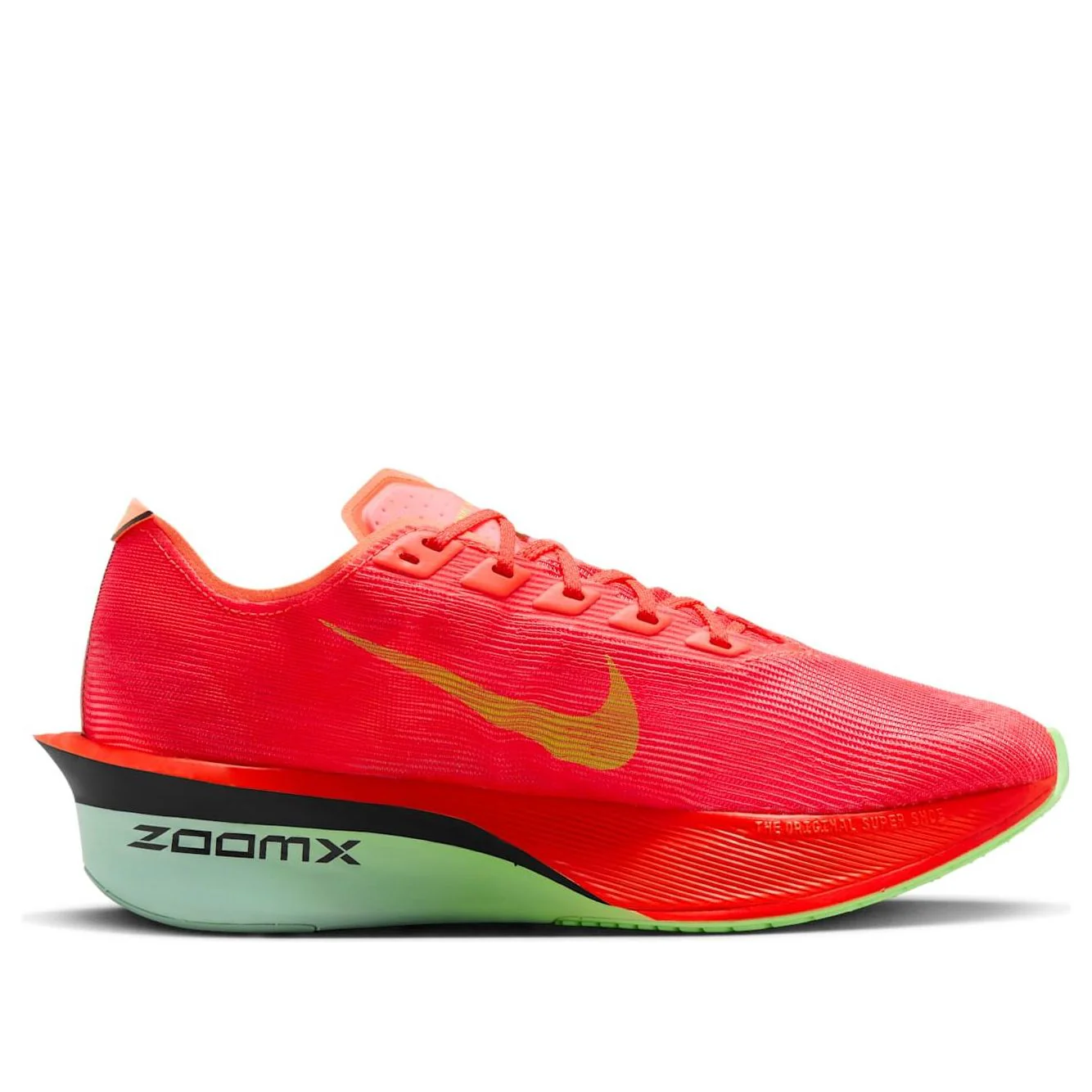 (WMNS) Nike ZoomX Vaporfly Next% 4 'Bright Crimson Mint Foam Cave Purple Lime Blast' HF6412-600