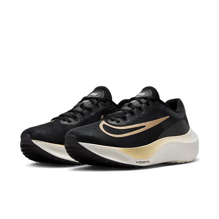Nike Zoom Fly 5 'Black Metallic Gold Grain' DM8968-002