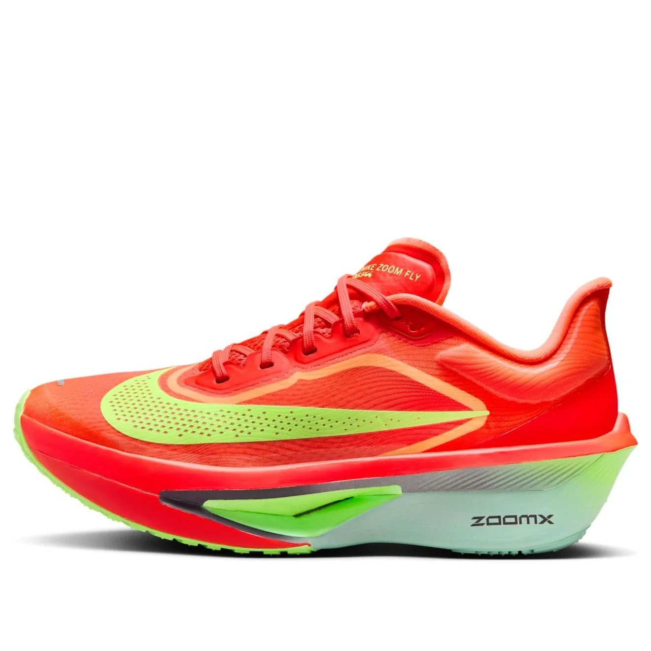 (WMNS) Nike Zoom Fly 6 'Bright Crimson Lime Blast Mint Foam' FN8455-601