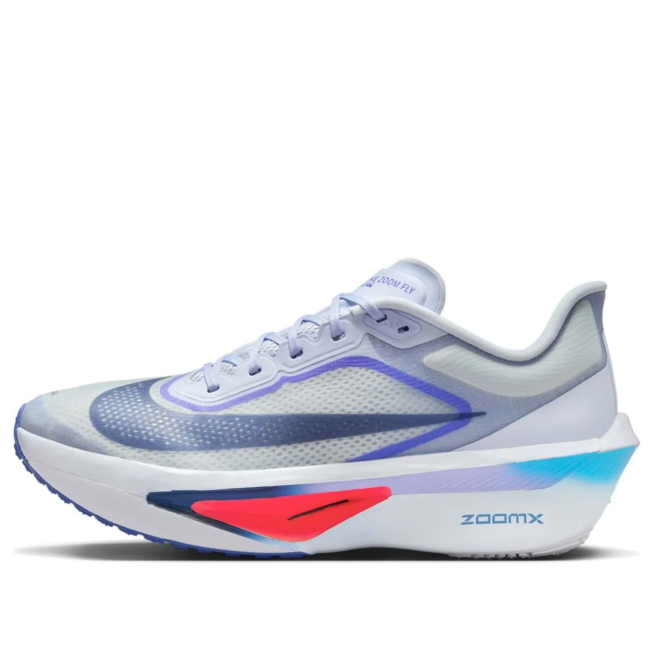 Nike Zoom Fly 6 'Ghost Football Grey Blue Lightning Blue Void' FN8454-002