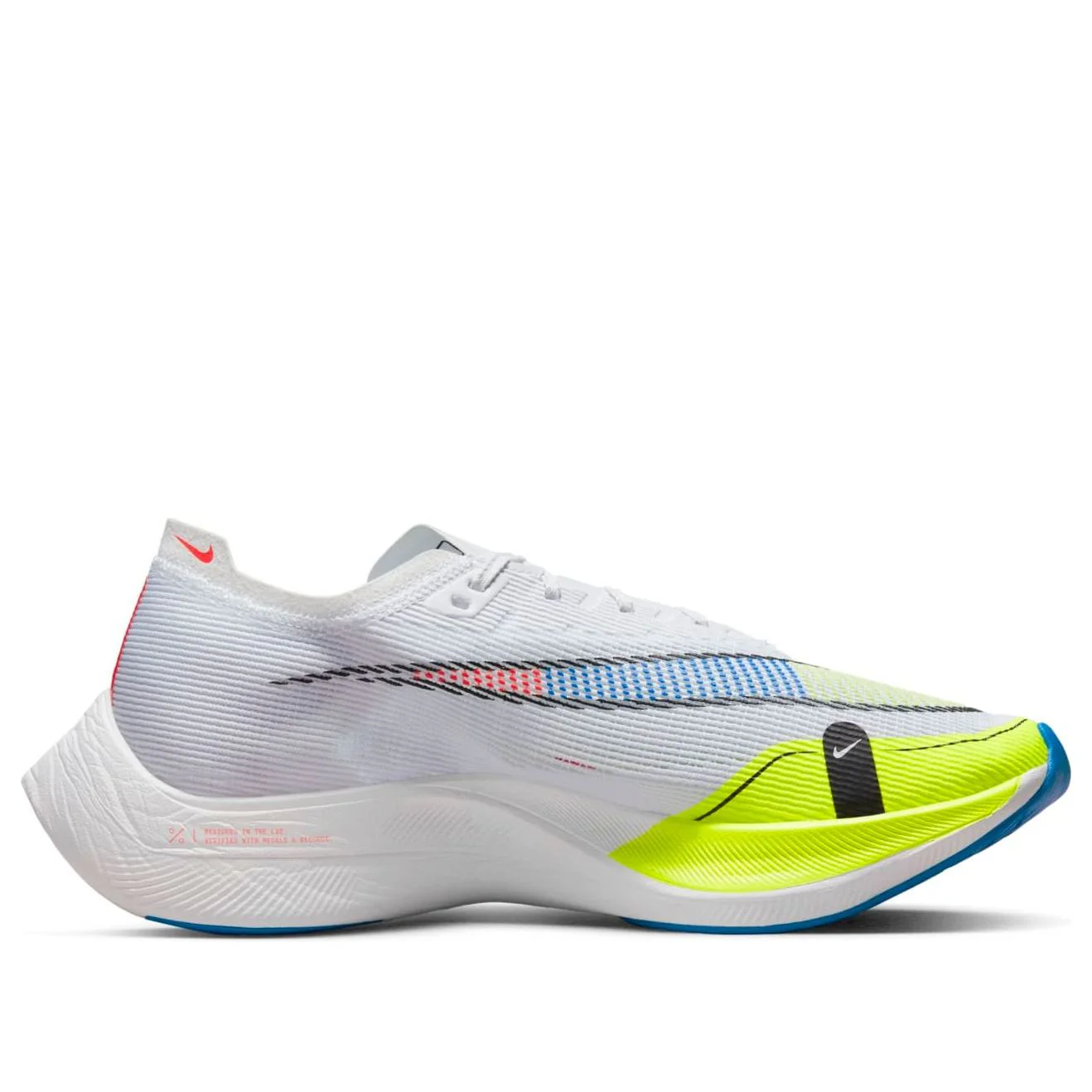 Nike ZoomX Vaporfly Next% 2 'White Volt Racer Blue' CU4111-103