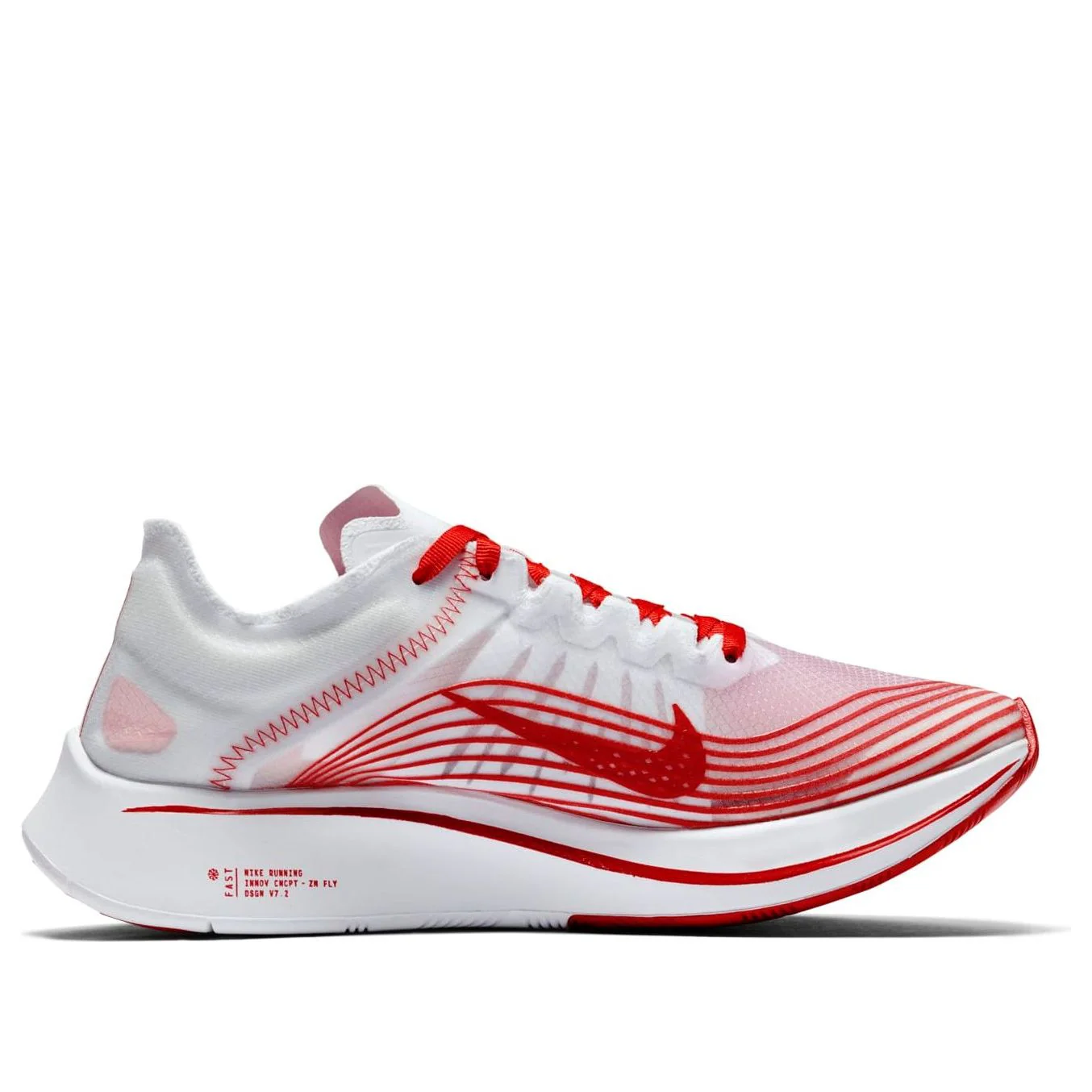 (WMNS) Nike ZoomX Vaporfly SP 'Red White' AJ8229-100