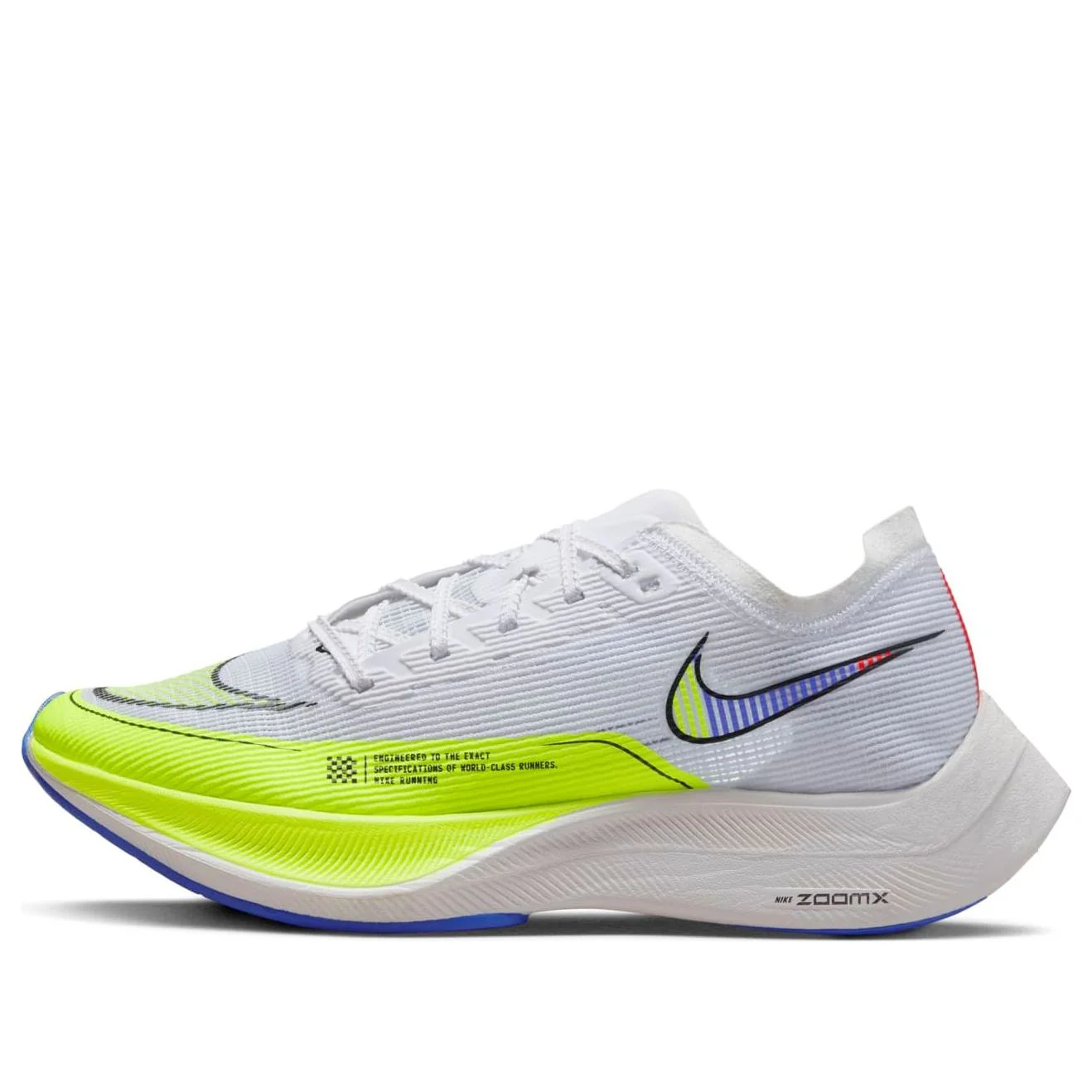 (WMNS) Nike ZoomX Vaporfly Next% 2 'White Volt Racer Blue' CU4123-103