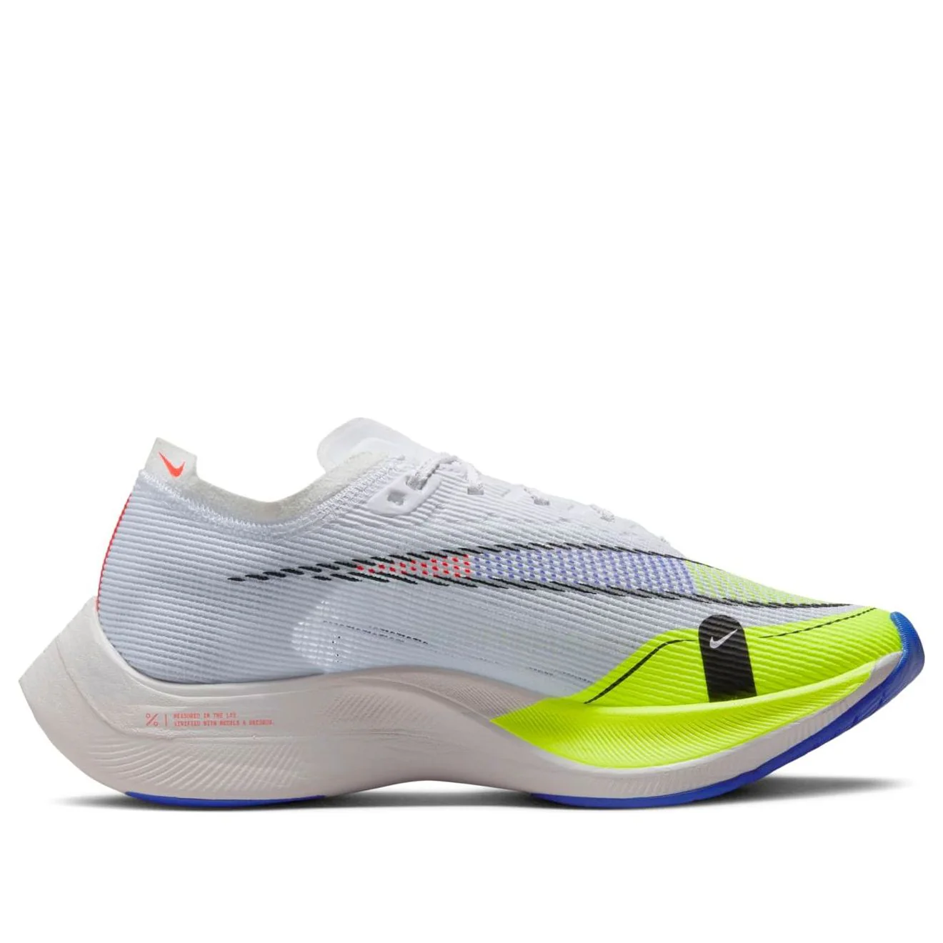 (WMNS) Nike ZoomX Vaporfly Next% 2 'White Volt Racer Blue' CU4123-103