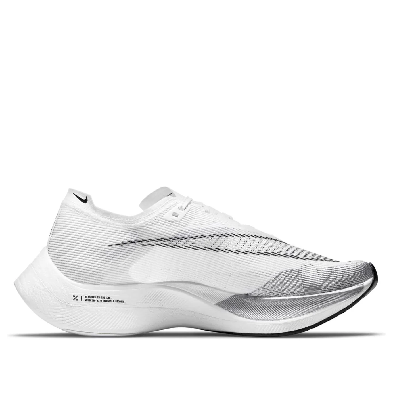 Nike ZoomX Vaporfly Next% 2 'White Metallic Silver' CU4111-100