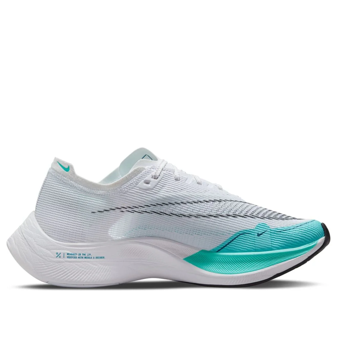 (WMNS) Nike ZoomX Vaporfly Next% 2 'White Aurora Green' CU4123-101