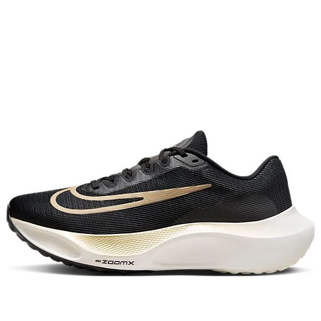 Nike Zoom Fly 5 'Black Metallic Gold Grain' DM8968-002
