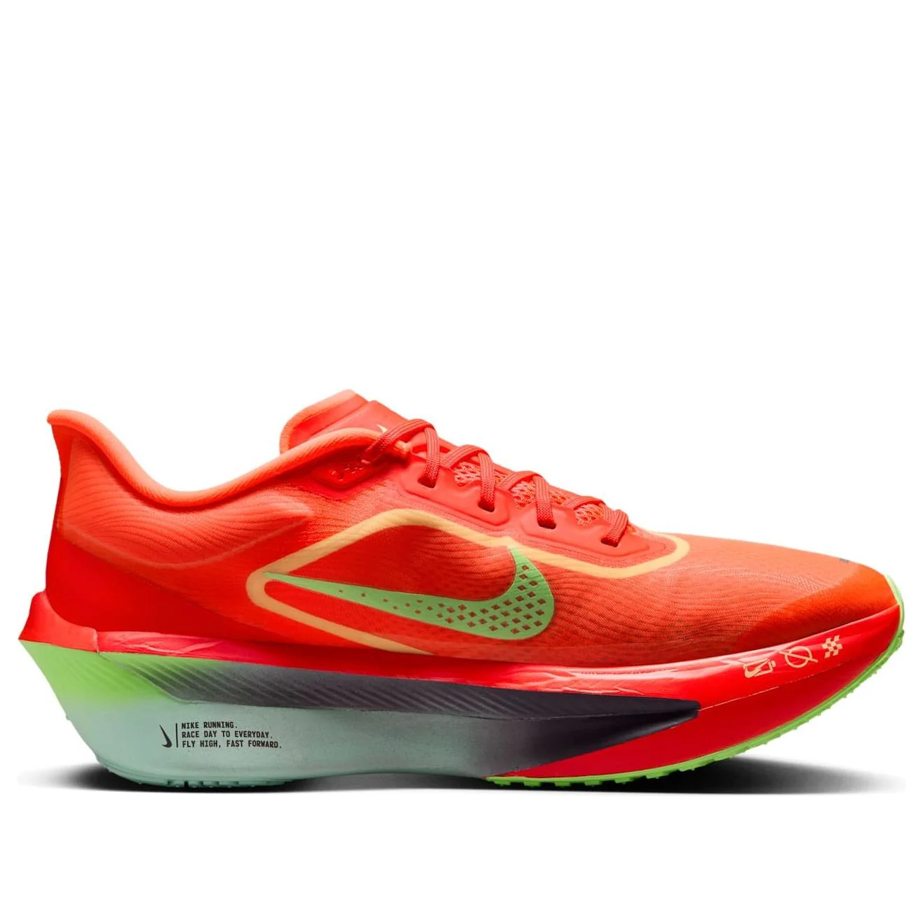 Nike Zoom Fly 6 'Bright Crimson Lime Blast Mint Foam Cave Purple' FN8454-601