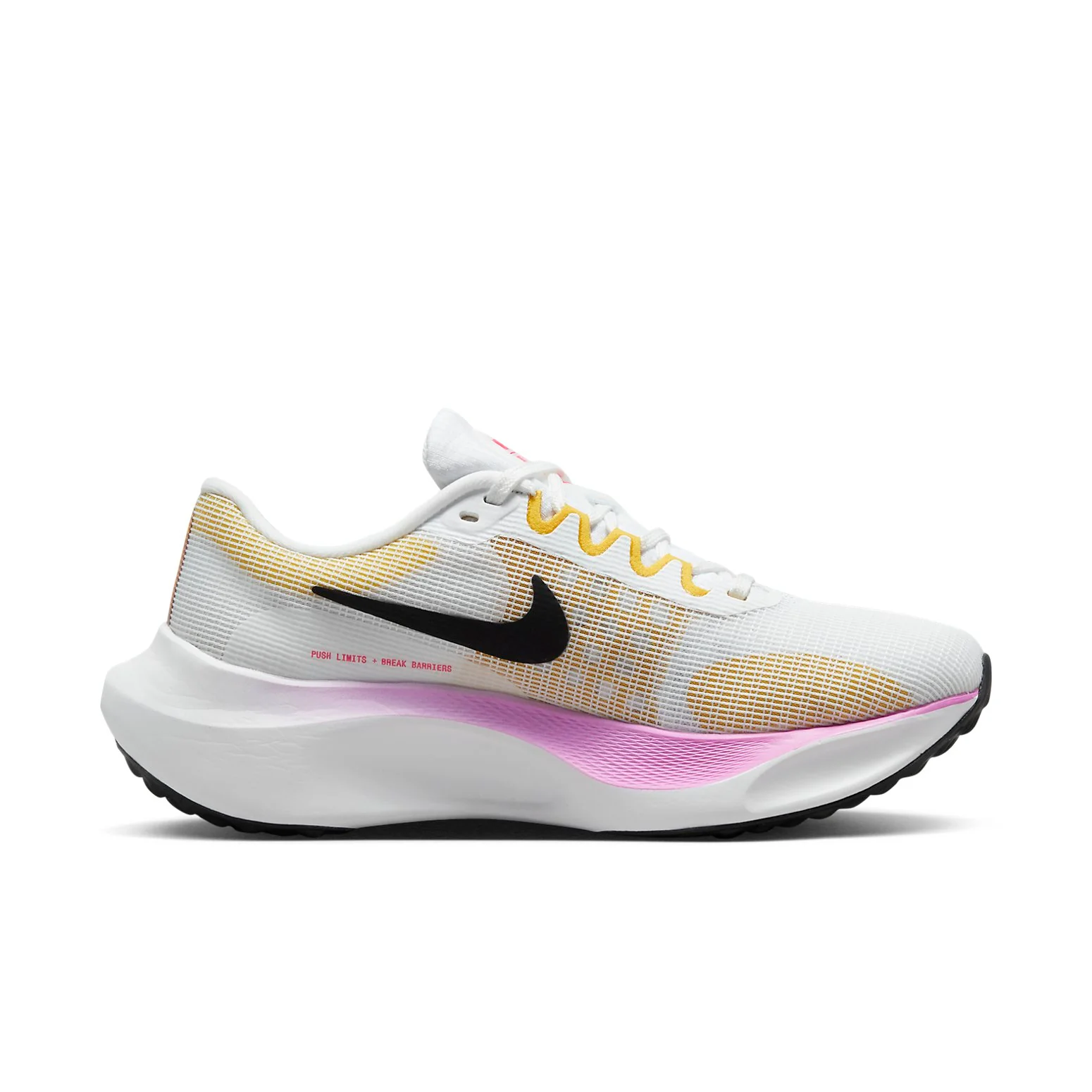 (WMNS) Nike Zoom Fly 5 'White Rush Fuchsia' DM8974-100
