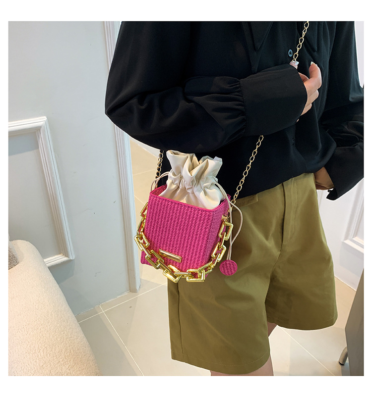 Women Mini Chain Handbag Shoulder Messenger Bag Small Square Bag