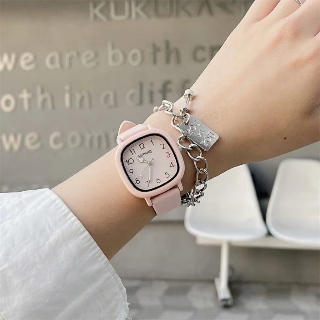 2024 new style watch for women, junior high school and high school students, ins,