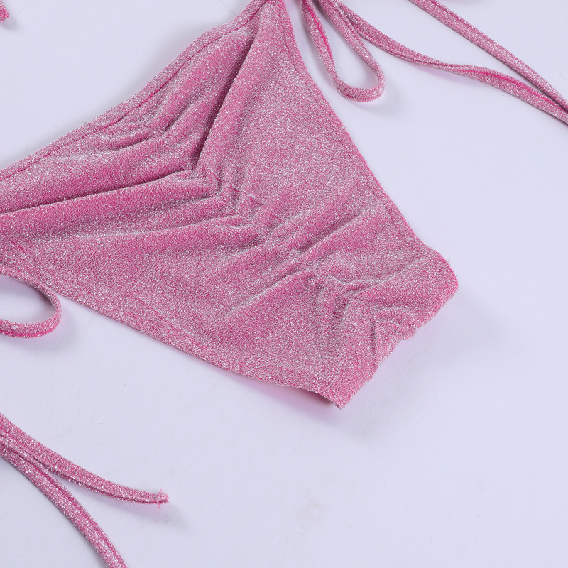 Women HolidaysBeach Sexy Camisole Bikini Two Piece Set