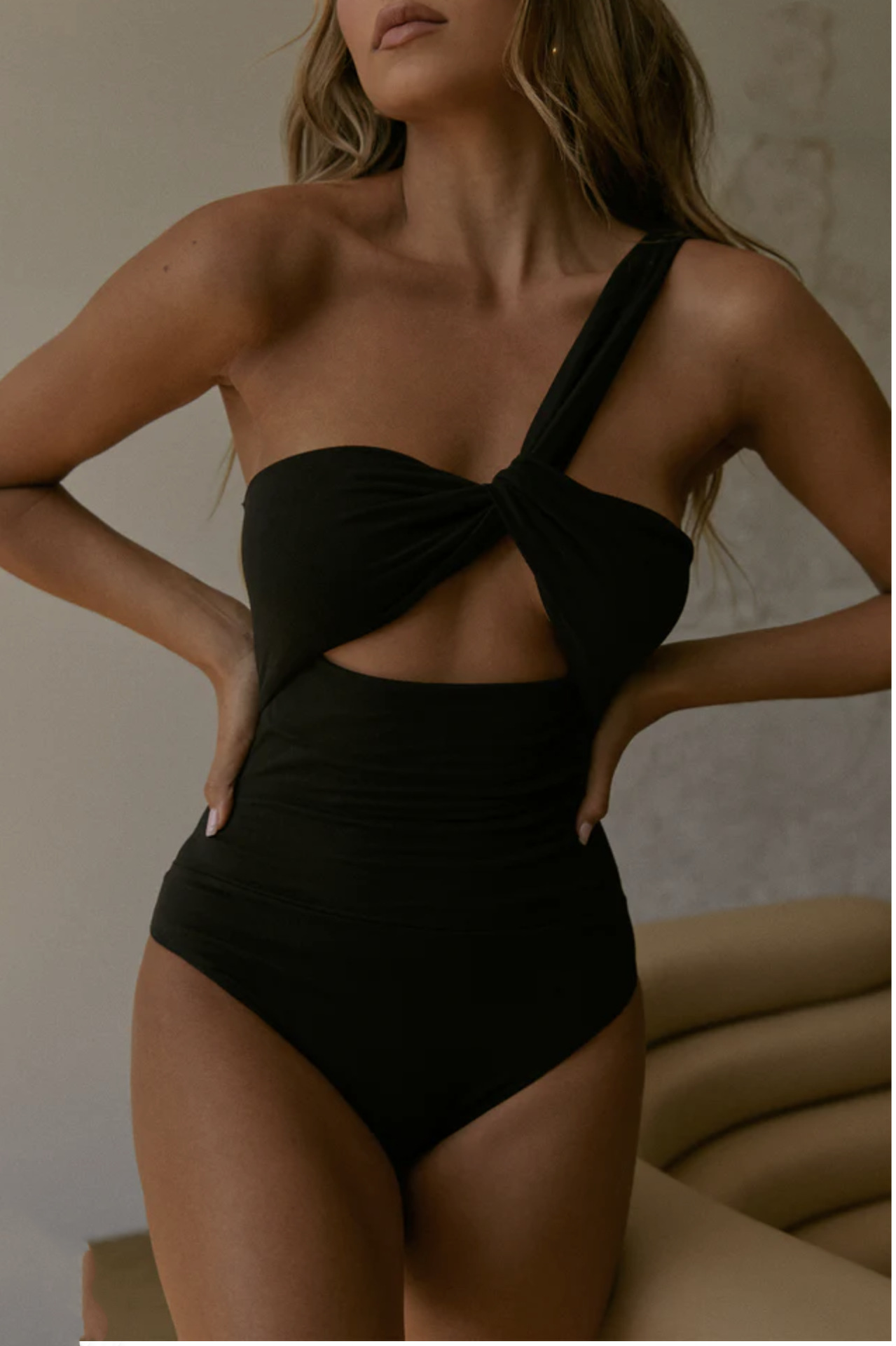 Women's Summer Sexy High Waist One Shoulder Jumpsuit