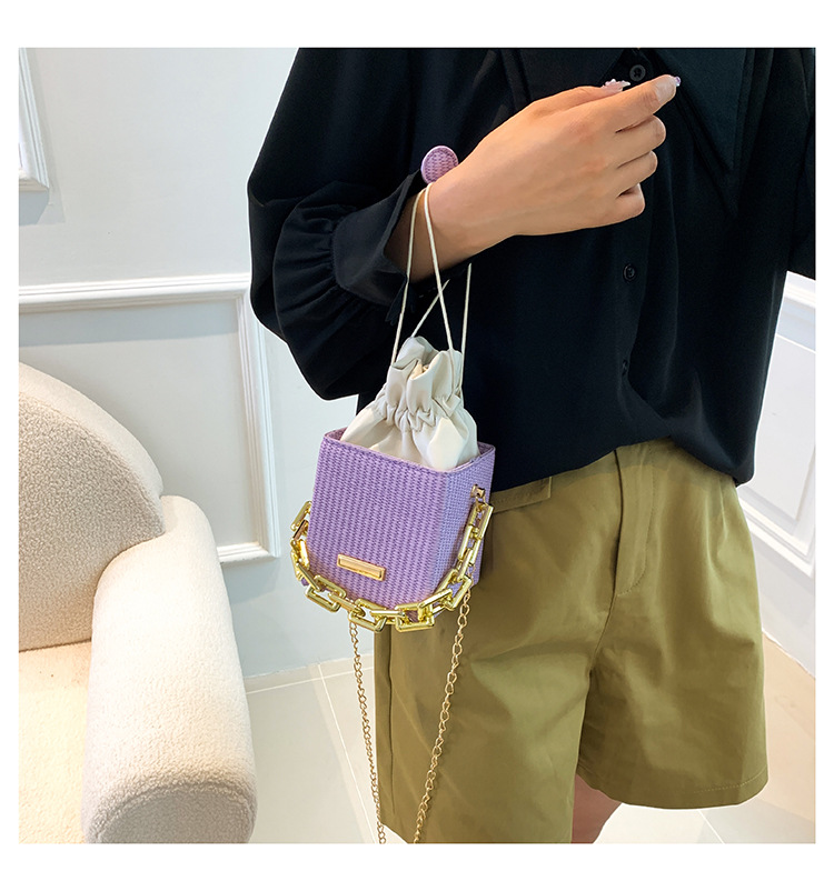 Women Mini Chain Handbag Shoulder Messenger Bag Small Square Bag