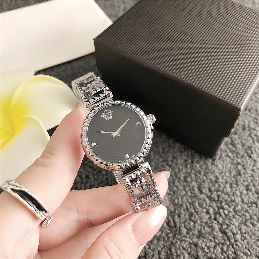 New Korean style small dial round steel belt versatile leisure sports neutral women's watch trendy fashion quartz women's watch