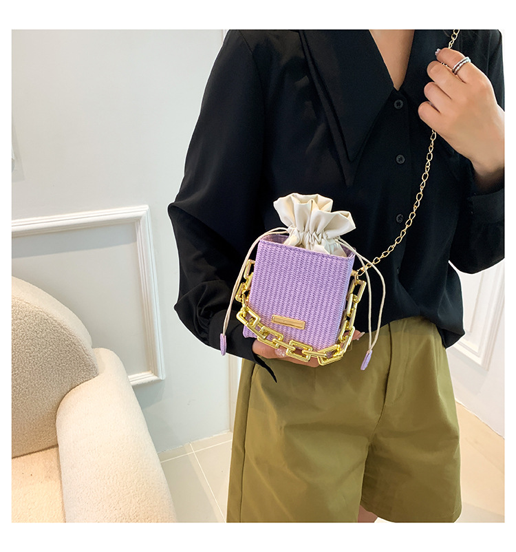 Women Mini Chain Handbag Shoulder Messenger Bag Small Square Bag