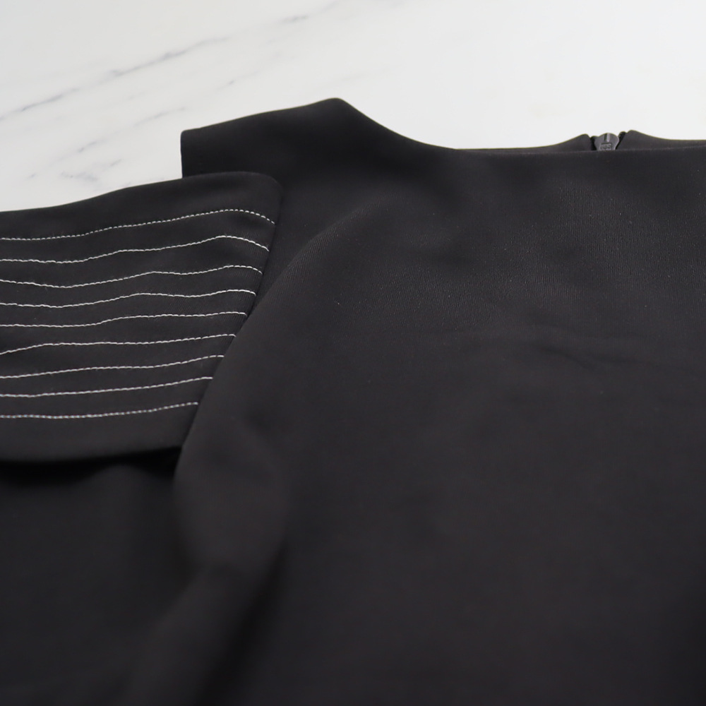 Women's Sleeveless Casual Career Slit Bodycon Dress