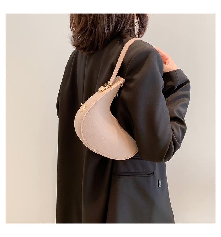 crescent bag atmosphere single room armpit women's bag