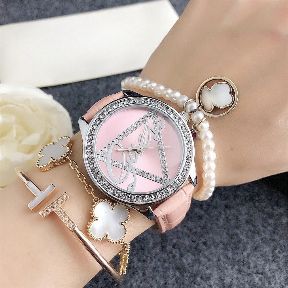 Women's watch niche diamond inverted triangle watch temperament quartz watch waterproof fashion watch female