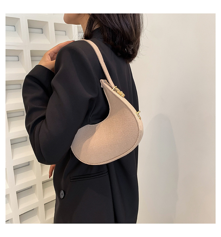 crescent bag atmosphere single room armpit women's bag